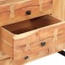Sideboard 150x40x75 cm Solid Acacia Wood Image 5