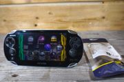 Sony PS Vita PCH-1003 OLED Model Black Console 64GB SD Card With Usb Charger