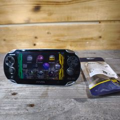 Sony PS Vita PCH-1003 OLED Model Black Console 64GB SD Card With Usb Charger