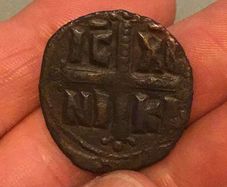 Byzantine Empire Emperor Michael IV 1034 - 1048 AD Class C Follis