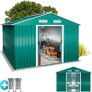 XL Metal Shed Tool Shed, Galvanised Metal Image 6