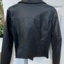 Like New: Faux Leather Jacket (Size Large) Image 3