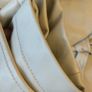 Stradivarius Faux Leather Ivory Trench Coat - Size S, but fits mine M/L (EU 36-38) Image 4