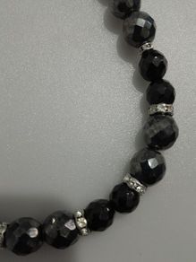 NECKLACE  - Black Glass - by 'Absolut'