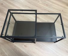 Glass coffe table