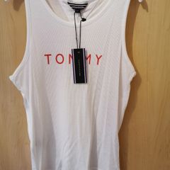 BNWT - Tommy Hilfiger white tank top 6-7yrs