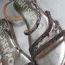 GIOSEPPO silver bling strappy sandals Sz 41 (Fit 7-7.5 UK) Image 6