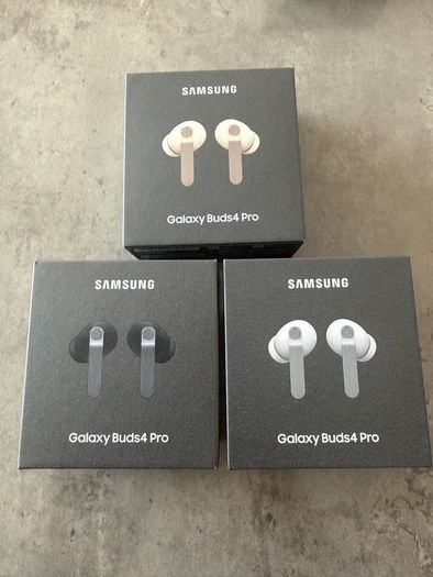 Samsung Buds 4 Pro - New Sealed - Black White Pink - Receipt