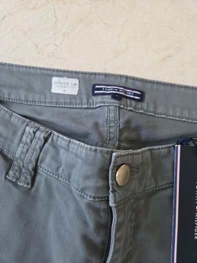 Tommy Hilfiger sage green trousers uk 8-10