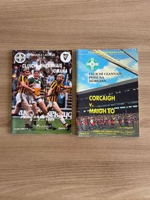 1989 GAA All Ireland Football Final and Leinster Hurling Final Match Programmes
