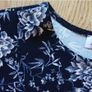 Navy "Want That Trend" Midi Dress  Size 10 Image 4
