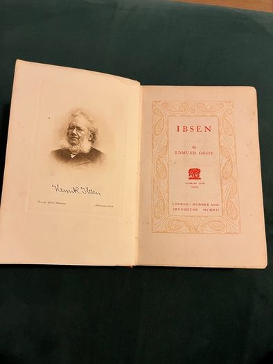 Antique Ibsen by Edmund Gosse 1907
