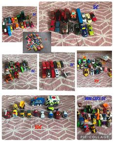Huge bundle of cars,planes,trucks,buses