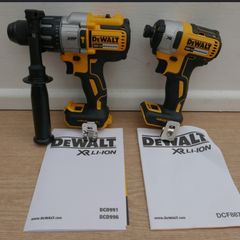 DeWalt DCD996 XRP 18V Combi Drill & DCF887 XR 18V Impact Driver