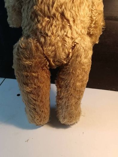 25" 1930's Fully Articulated Mohair Teddy Bear