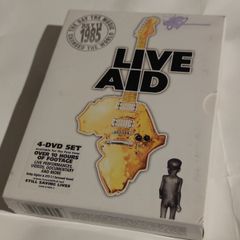 Live Aid 1985 4 disc Dvd Boxset