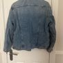 Fur lined denim jacket Image 3