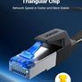 Ethernet Cable 5M, Cat 8 Internet Cable Flat High-Speed 40Gbps 2000Mhz Network Cable, Gigabit Braided RJ45 LAN Cable Patch Cord Compatible for PC/Laptop, PS5, Xbox, Modem, Router, Switch, TV Image 7