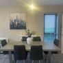 Contemporary grey dining table 200cm Image 6
