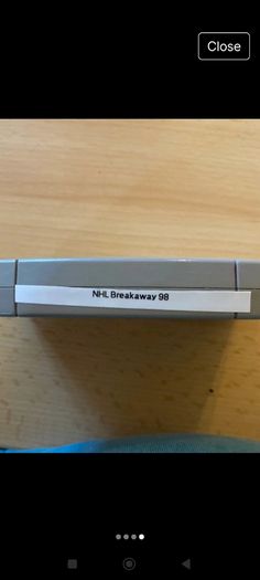 n64 game NHL breakaway 1998