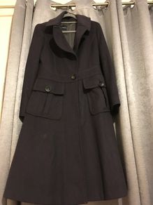 woman long coat