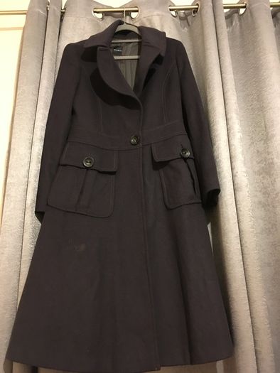 woman long coat