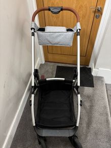 Cruz stroller and seat unit with its cover