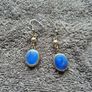 Vintage Blue Earrings Image 2