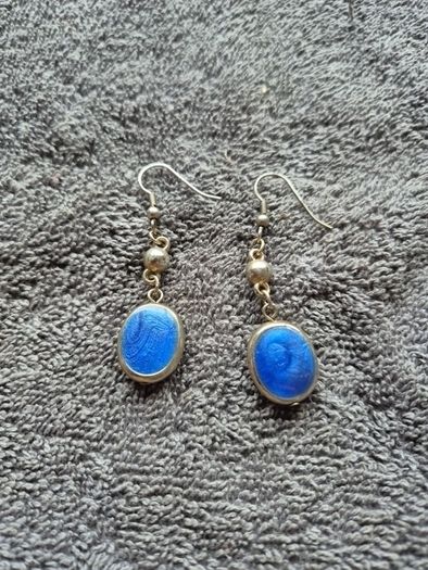 Vintage Blue Earrings