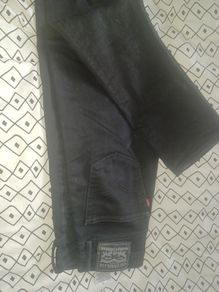 Black mens levis jeans