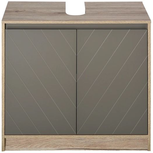 Under Sink Storage Cabinet Floor Standing Cupboard w/ Adjustable Shelf Bathroom Cabinet 2 Doors  (FREE SHIPPING)