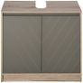 Under Sink Storage Cabinet Floor Standing Cupboard w/ Adjustable Shelf Bathroom Cabinet 2 Doors  (FREE SHIPPING) Image 3