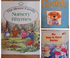 Three young child books E3 bundle