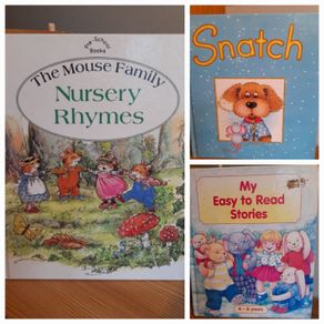 Three young child books E3 bundle