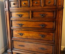 french mahogany chest of drawers