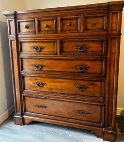 french mahogany chest of drawers
