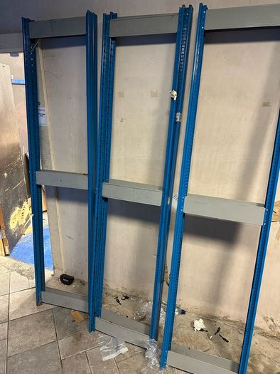 10 Bays Heavy Duty Steel Racking Job Lot Clearance
