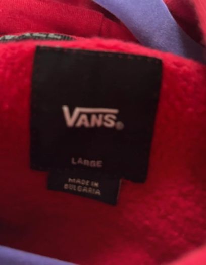 Vans Boys black hoodie