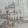 Brian K. Reilly Original  watercolour and ink painting by 20th-century Irish artist Brian K. Reilly (B.K. Reilly) Image 7