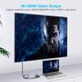 Usb-c To Hdmi/vga/audio/usb 3.0 With Pd Charger Adapter Image 6