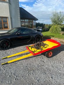 Pony cart and harness