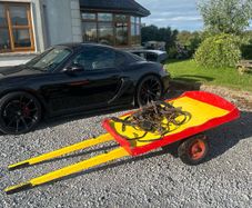 Pony cart and harness