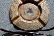 Brass ashtray