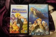 Disney Atlantis &amp; Emporers New Groove VHS