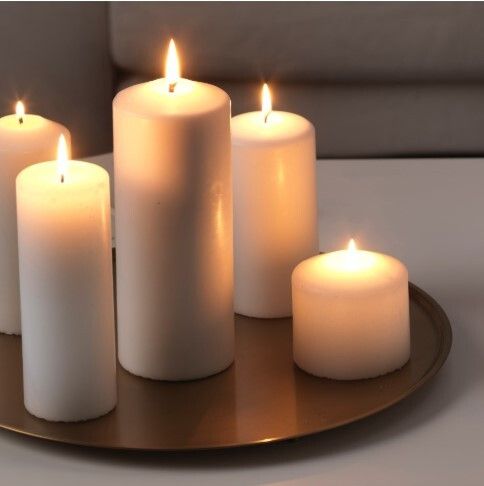 Ikea Belevad Candle Plate (36cm)