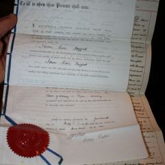 Antique Document from Sydney New South Wales 1901