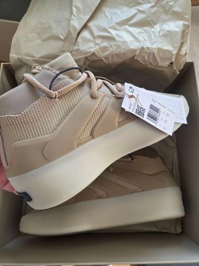Adidas Fear of God Athletics 1 Basketball Sneakers UK 8 Clay Beige