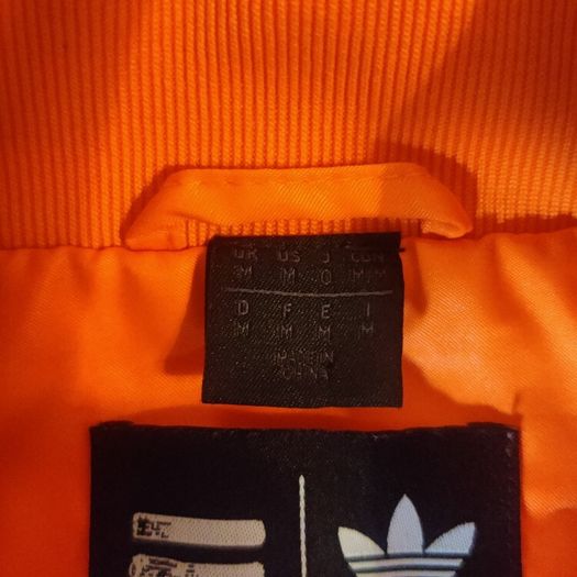Adidas Originals x Pharrell Williams Orange Track Top Jacket (M)