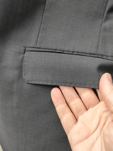 Calvin Klein Super Fine Italian Wool Blazer