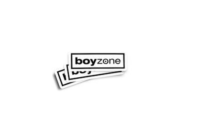 Boyzone Glossy Sticker 2-Pack